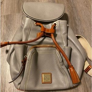 Authentic Dooney and Bourke Pebble Grain backpack purse